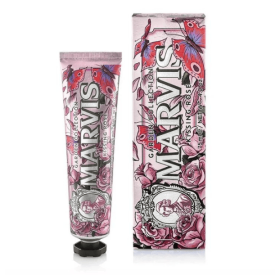 Marvis Garden Collection Kissing Rose Toothpaste Οδοντόκρεμα Άγριο Τριαντάφυλλο & Μέντα 75ml – φωτογραφία 1
